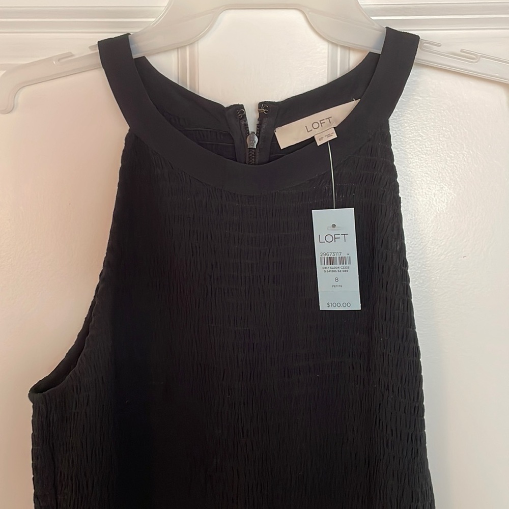 Loft Black Jumpsuit